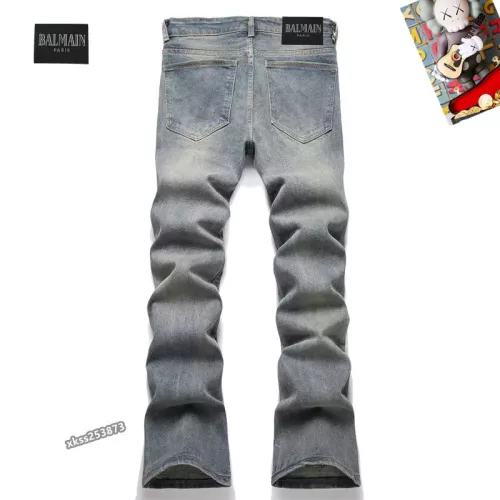 Replica Balmain Jeans For Men #1328232 $48.00 USD for Wholesale