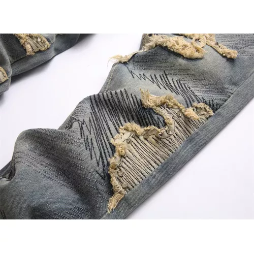Replica Balmain Jeans For Men #1328232 $48.00 USD for Wholesale