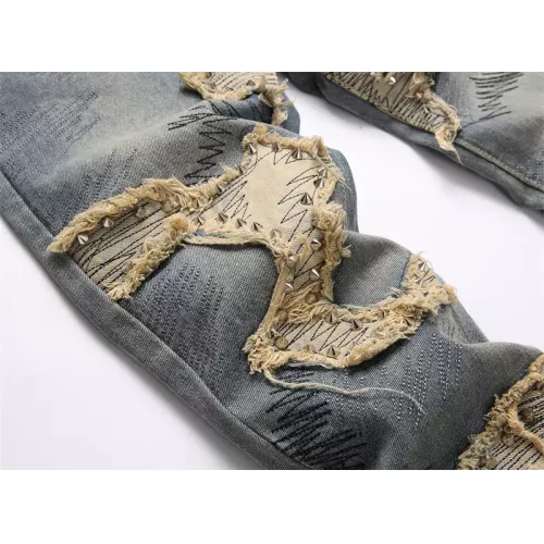 Replica Balmain Jeans For Men #1328232 $48.00 USD for Wholesale