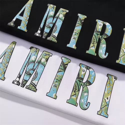 Replica Amiri T-Shirts Short Sleeved For Unisex #1328263 $32.00 USD for Wholesale