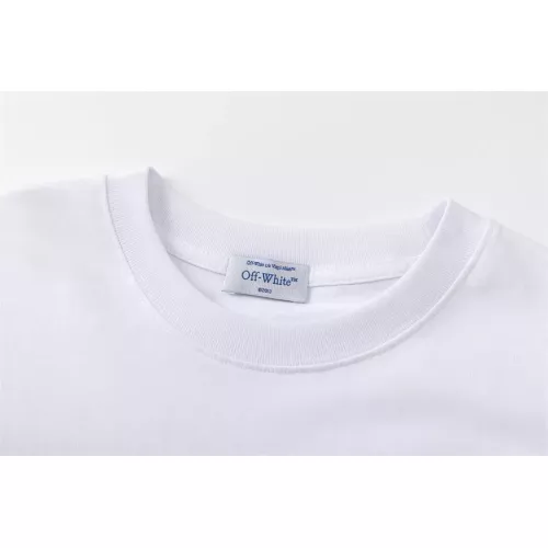 Replica Off-White T-Shirts Short Sleeved For Unisex #1328293 $32.00 USD for Wholesale