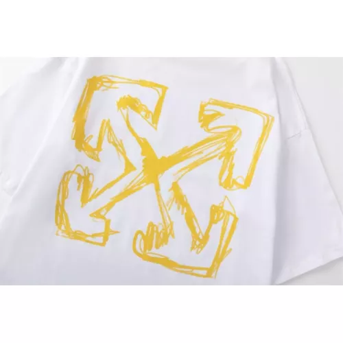 Replica Off-White T-Shirts Short Sleeved For Unisex #1328297 $32.00 USD for Wholesale