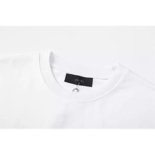 Replica Amiri T-Shirts Short Sleeved For Unisex #1328353 $42.00 USD for Wholesale