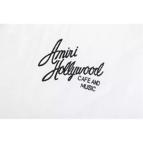 Replica Amiri T-Shirts Short Sleeved For Unisex #1328353 $42.00 USD for Wholesale