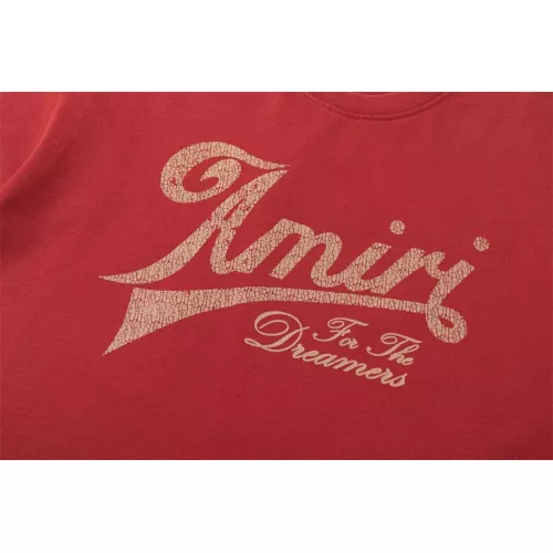 Replica Amiri T-Shirts Short Sleeved For Unisex #1328357 $42.00 USD for Wholesale
