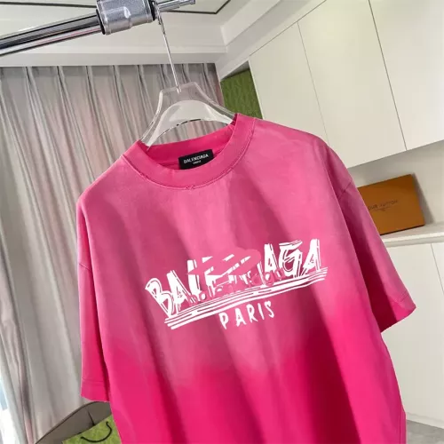 Replica Balenciaga T-Shirts Short Sleeved For Unisex #1328378 $45.00 USD for Wholesale