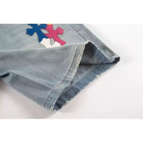 Replica Chrome Hearts Jeans For Unisex #1328503 $56.00 USD for Wholesale