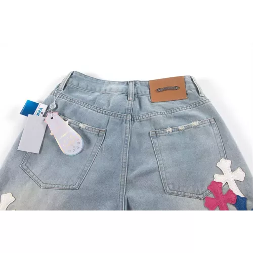 Replica Chrome Hearts Jeans For Unisex #1328503 $56.00 USD for Wholesale