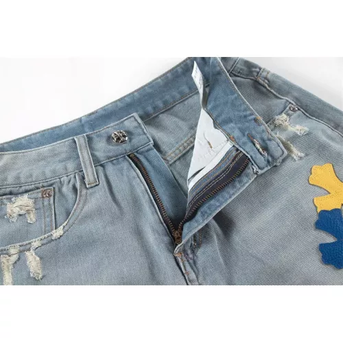 Replica Chrome Hearts Jeans For Unisex #1328503 $56.00 USD for Wholesale