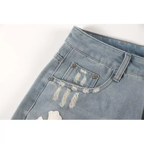 Replica Chrome Hearts Jeans For Unisex #1328503 $56.00 USD for Wholesale