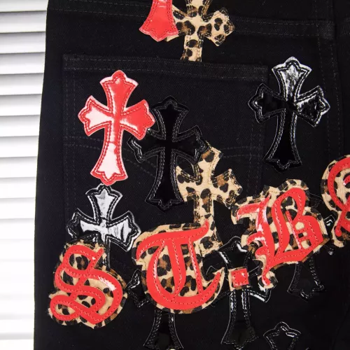 Replica Chrome Hearts Jeans For Men #1328545 $72.00 USD for Wholesale