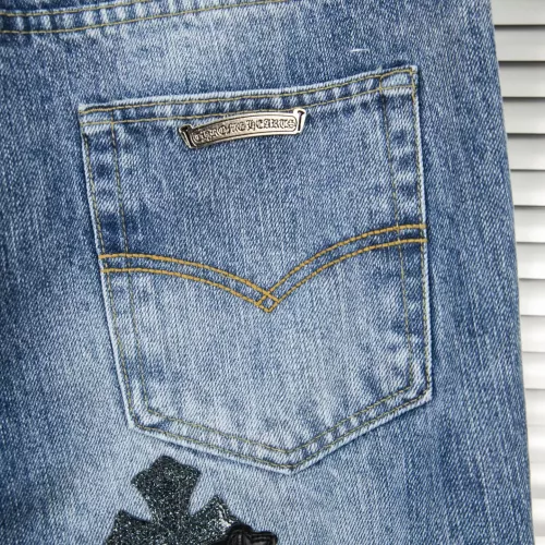 Replica Chrome Hearts Jeans For Men #1328546 $72.00 USD for Wholesale
