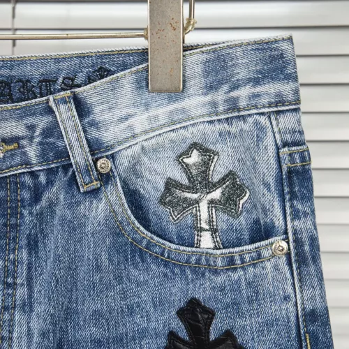 Replica Chrome Hearts Jeans For Men #1328546 $72.00 USD for Wholesale