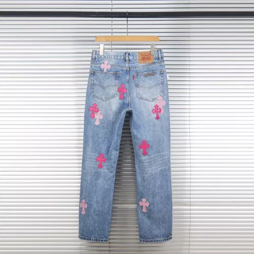 Replica Chrome Hearts Jeans For Men #1328547 $72.00 USD for Wholesale