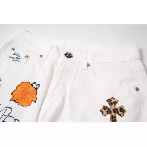 Replica Chrome Hearts Jeans For Men #1328549 $72.00 USD for Wholesale