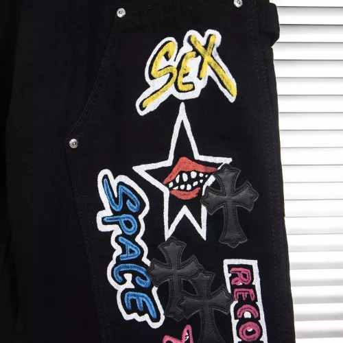 Replica Chrome Hearts Jeans For Men #1328550 $72.00 USD for Wholesale