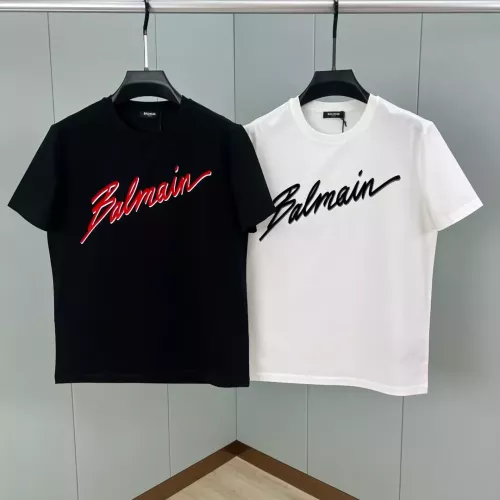 Replica Balmain T-Shirts Short Sleeved For Unisex #1328719 $68.00 USD for Wholesale