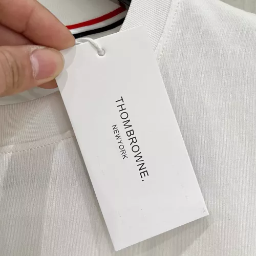 Replica Thom Browne TB T-Shirts Short Sleeved For Unisex #1328746 $85.00 USD for Wholesale