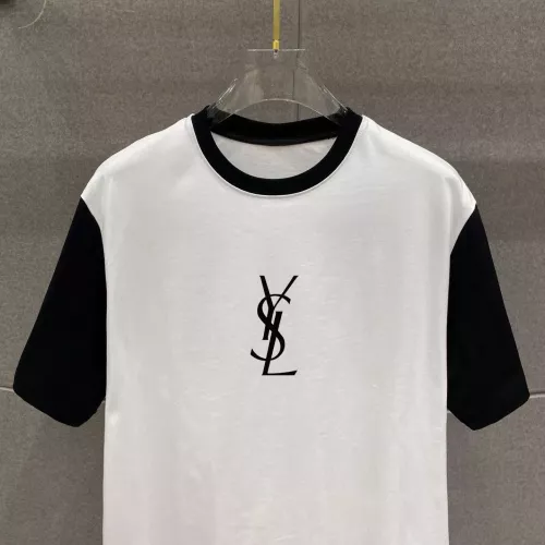 Replica Yves Saint Laurent YSL T-shirts Short Sleeved For Men #1328781 $92.00 USD for Wholesale