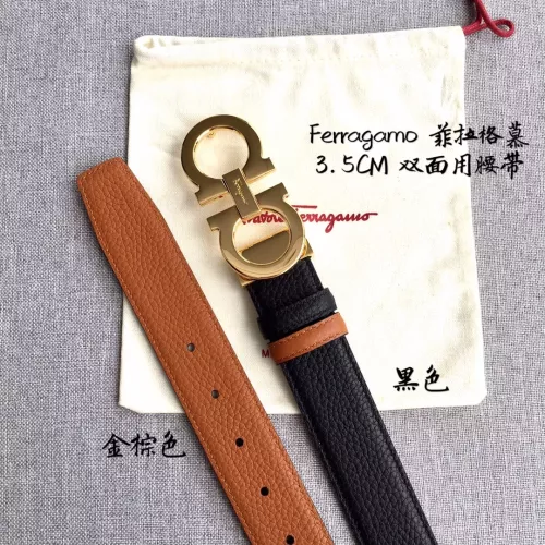 Replica Salvatore Ferragamo AAA Quality Belts In 3.5cm For Men #1328800 $56.00 USD for Wholesale