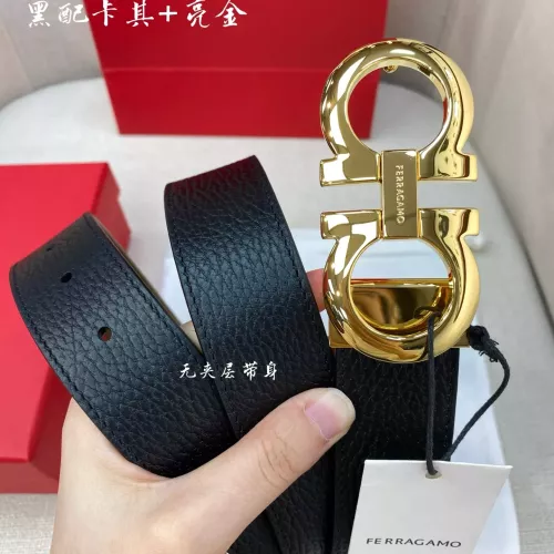 Replica Salvatore Ferragamo AAA Quality Belts In 3.5cm For Men #1328807 $56.00 USD for Wholesale
