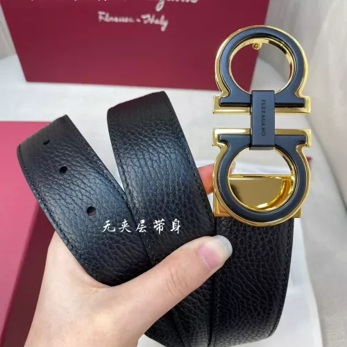 Replica Salvatore Ferragamo AAA Quality Belts In 3.5cm For Men #1328825 $56.00 USD for Wholesale