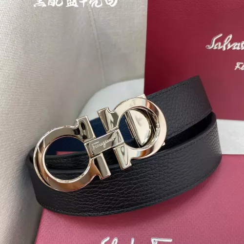 Replica Salvatore Ferragamo AAA Quality Belts In 3.5cm For Men #1328850 $56.00 USD for Wholesale