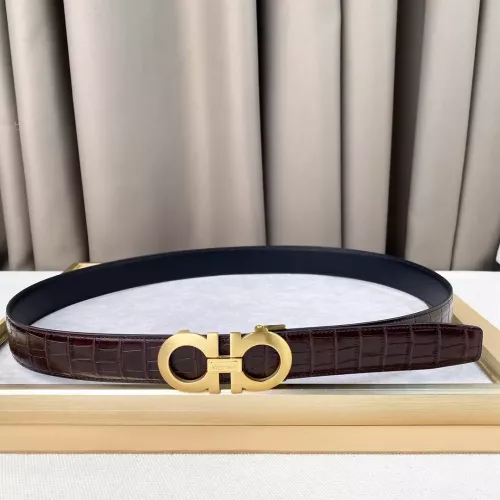 Replica Salvatore Ferragamo AAA Quality Belts In 3.5cm For Men #1328872 $56.00 USD for Wholesale