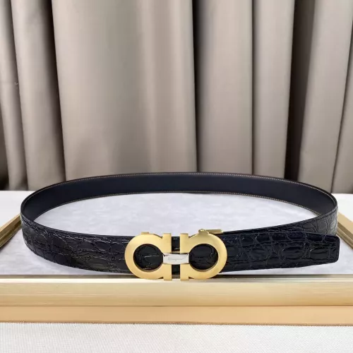Replica Salvatore Ferragamo AAA Quality Belts In 3.5cm For Men #1328874 $56.00 USD for Wholesale