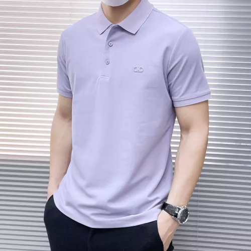 Replica Salvatore Ferragamo T-Shirts Short Sleeved For Men #1328888 $100.00 USD for Wholesale