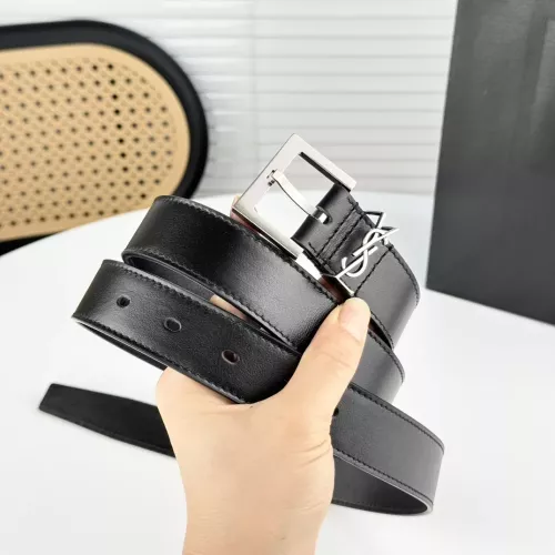 Replica Yves Saint Laurent AAA Quality Belts In 3.0cm For Women #1329408 $52.00 USD for Wholesale