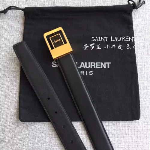 Replica Yves Saint Laurent AAA Quality Belts In 3.0cm For Women #1329418 $52.00 USD for Wholesale