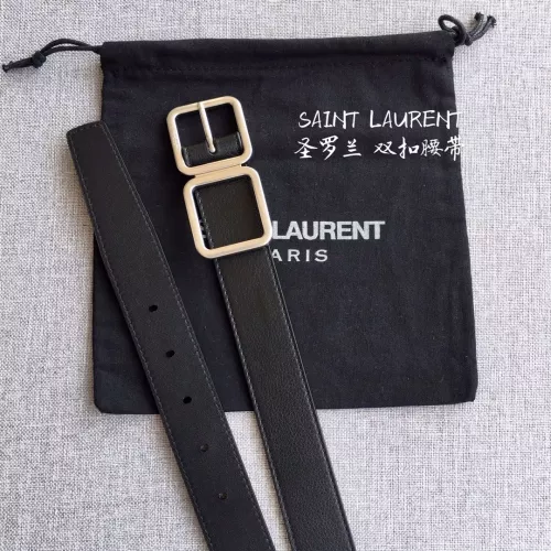 Replica Yves Saint Laurent AAA Quality Belts In 3.0cm For Women #1329422 $52.00 USD for Wholesale