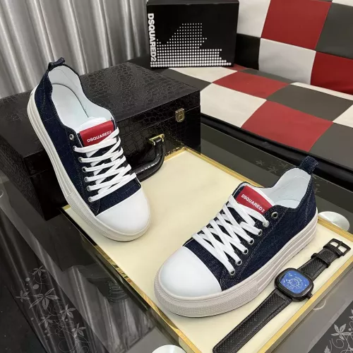 Replica Dsquared Casual Shoes For Men #1329447 $80.00 USD for Wholesale