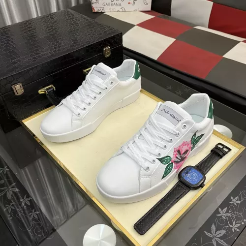 Replica Dolce & Gabbana D&G Casual Shoes For Women #1329511 $88.00 USD for Wholesale
