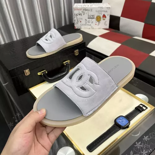 Replica Dolce & Gabbana D&G Slippers For Men #1329527 $52.00 USD for Wholesale