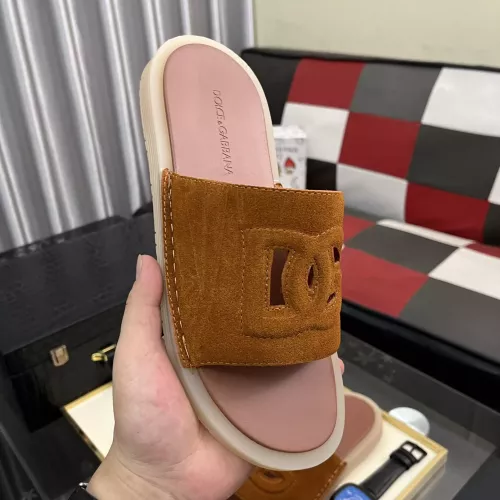Replica Dolce & Gabbana D&G Slippers For Men #1329529 $52.00 USD for Wholesale