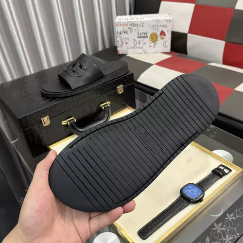 Replica Dolce & Gabbana D&G Slippers For Men #1329534 $52.00 USD for Wholesale