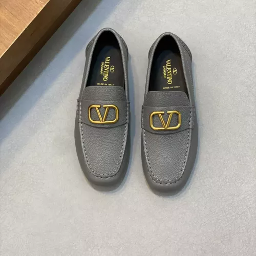 Replica Valentino Leather Shoes For Men #1329566 $115.00 USD for Wholesale