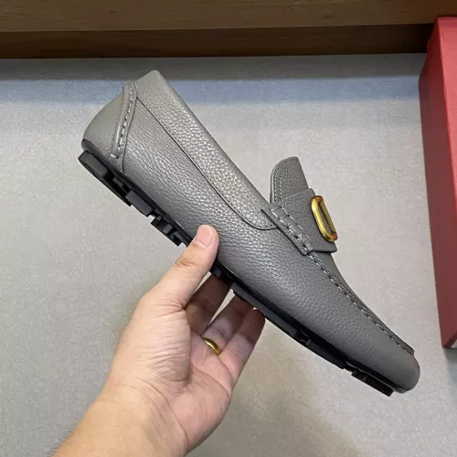 Replica Valentino Leather Shoes For Men #1329566 $115.00 USD for Wholesale