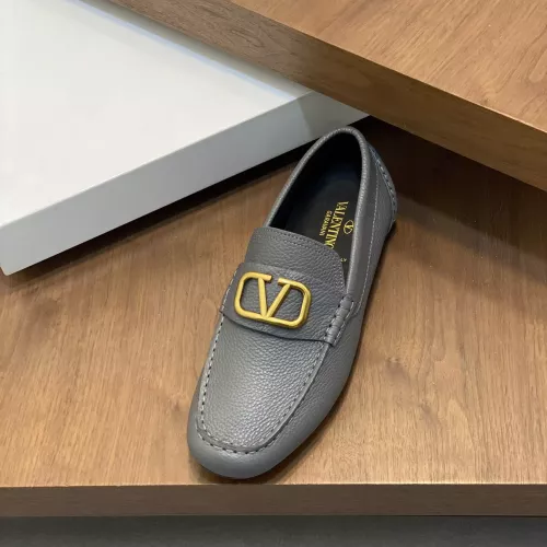Replica Valentino Leather Shoes For Men #1329566 $115.00 USD for Wholesale