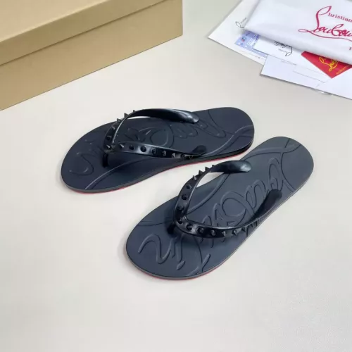 Replica Christian Louboutin CL Slippers For Men #1329732 $45.00 USD for Wholesale
