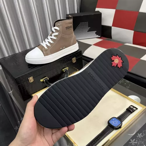 Replica Dsquared High Tops Shoes For Men #1329750 $82.00 USD for Wholesale