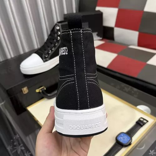 Replica Dsquared High Tops Shoes For Men #1329752 $82.00 USD for Wholesale