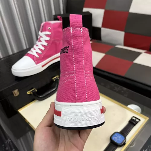 Replica Dsquared High Tops Shoes For Men #1329772 $82.00 USD for Wholesale