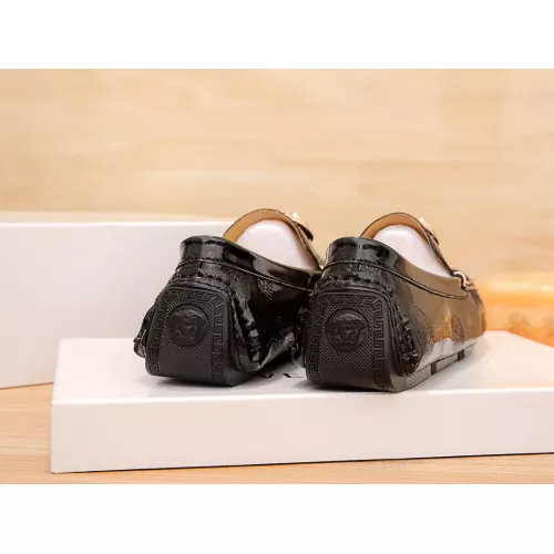 Replica Versace Leather Shoes For Men #1330112 $72.00 USD for Wholesale
