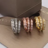$32.00 USD Bvlgari Rings In Rose Gold For Women #1326952