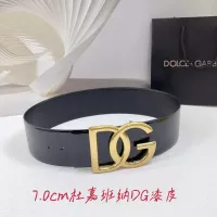 $60.00 USD Dolce & Gabbana D&G AAA Quality Belts In 7.0cm For Unisex #1327482