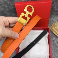 $56.00 USD Salvatore Ferragamo AAA Quality Belts In 2.5cm For Women #1328624