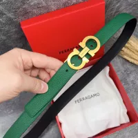 $56.00 USD Salvatore Ferragamo AAA Quality Belts In 2.5cm For Women #1328629